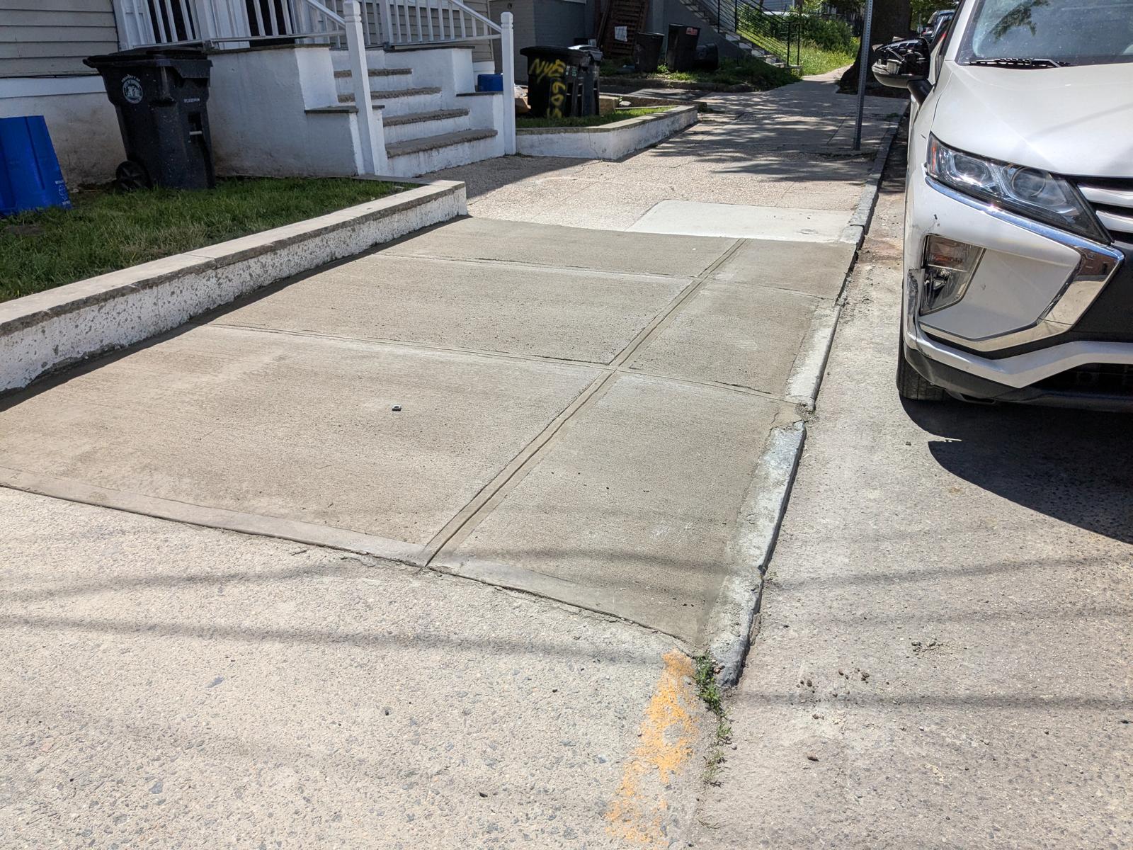 concrete path